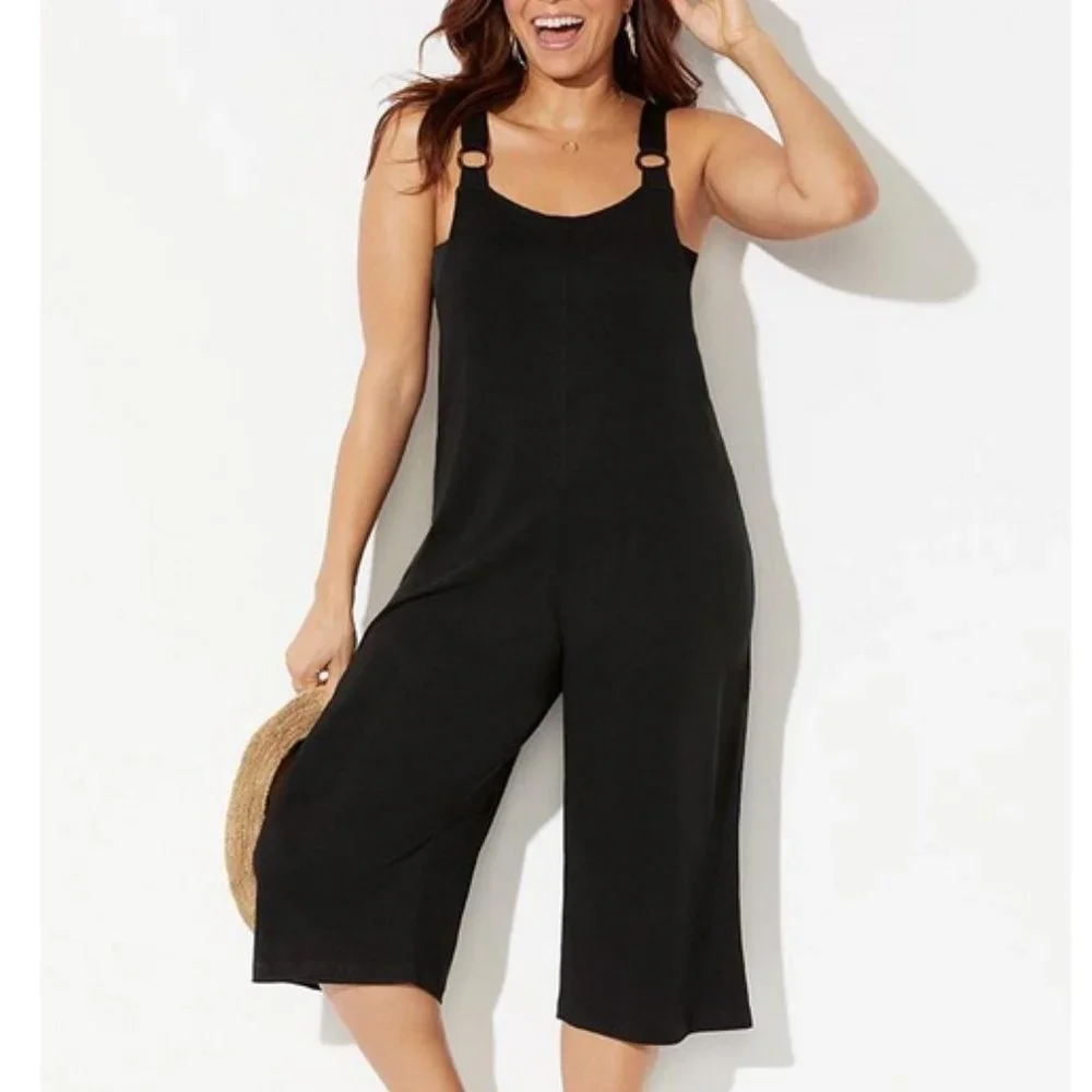 Nwt Swimsuits For All Eloise overall Jumpsuit Romper Coverup